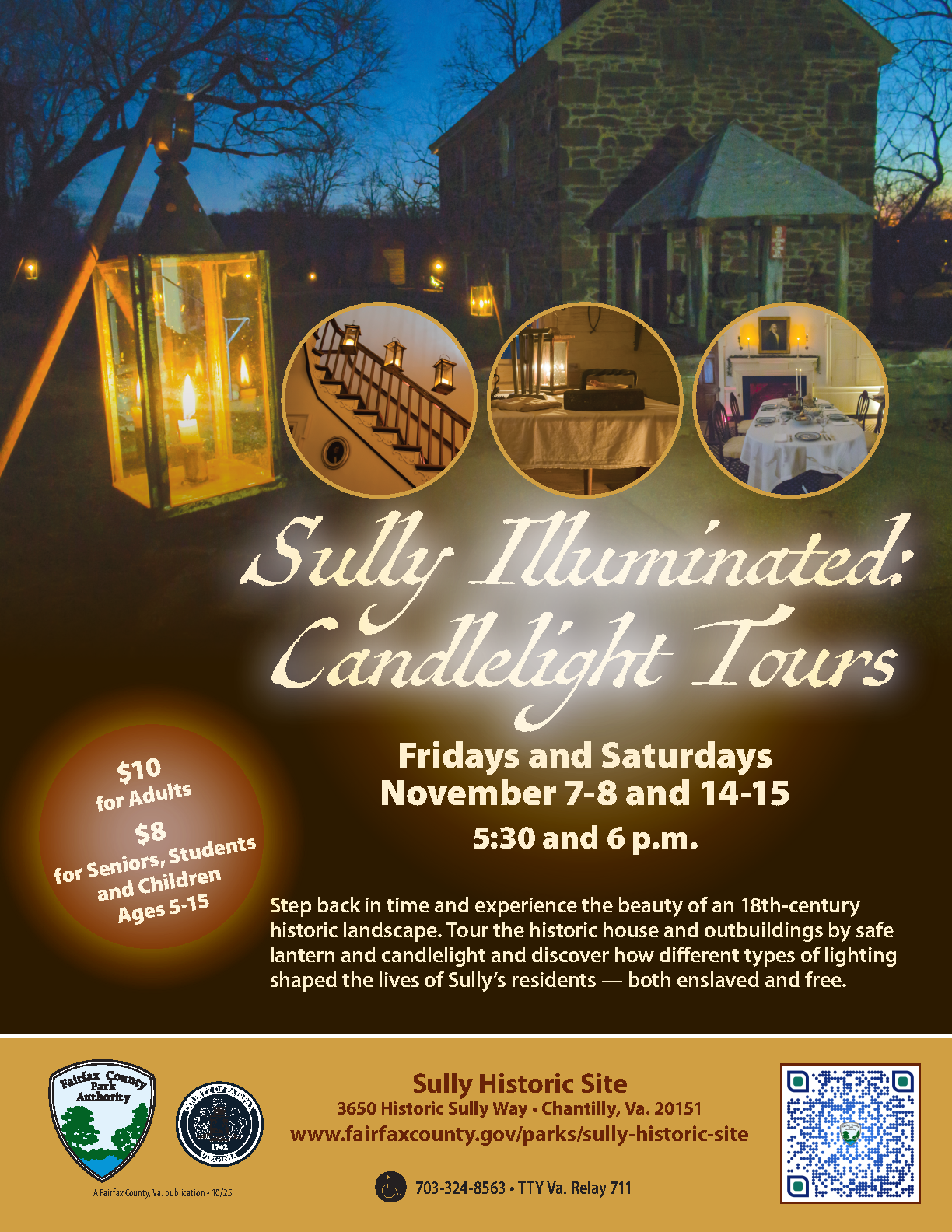 Sully Illuminated: Candlelight Tours